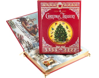 Music Box Hollow Book - A Christmas Treasury (Leather-bound)