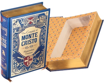 Holle boekenkluis - De graaf van Monte Cristo door Alexandre Dumas (leergebonden) (magnetische sluiting)