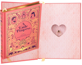 Ring Bearer Hollow Book - A Little Princess by Frances Hodgson Burnett (Leather-bound) (Magnetic Closure)