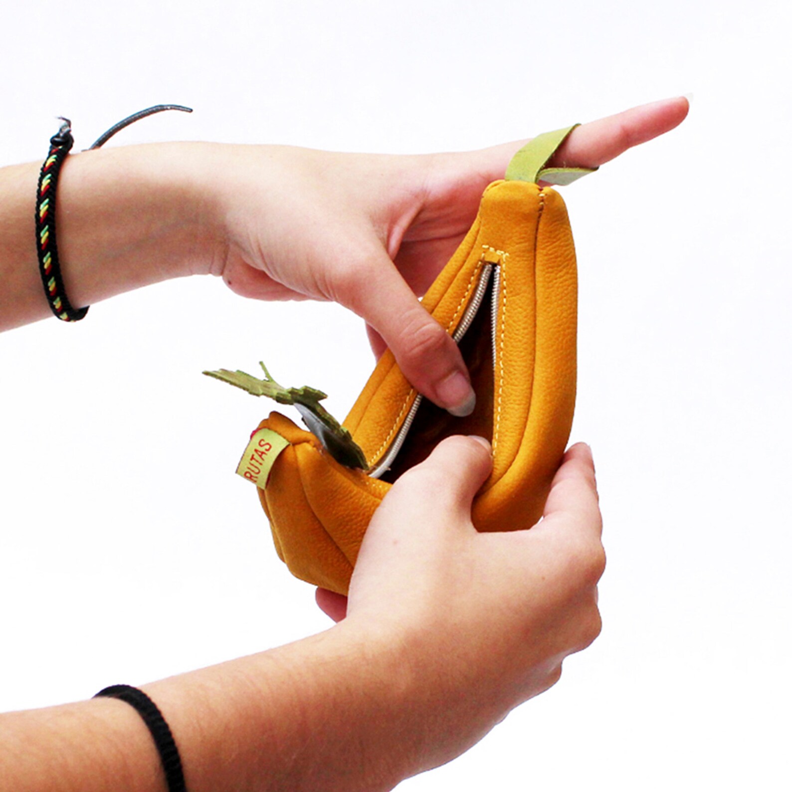BANANA PURSE LEATHER Craftworkoriginal Unisex Gift Etsy