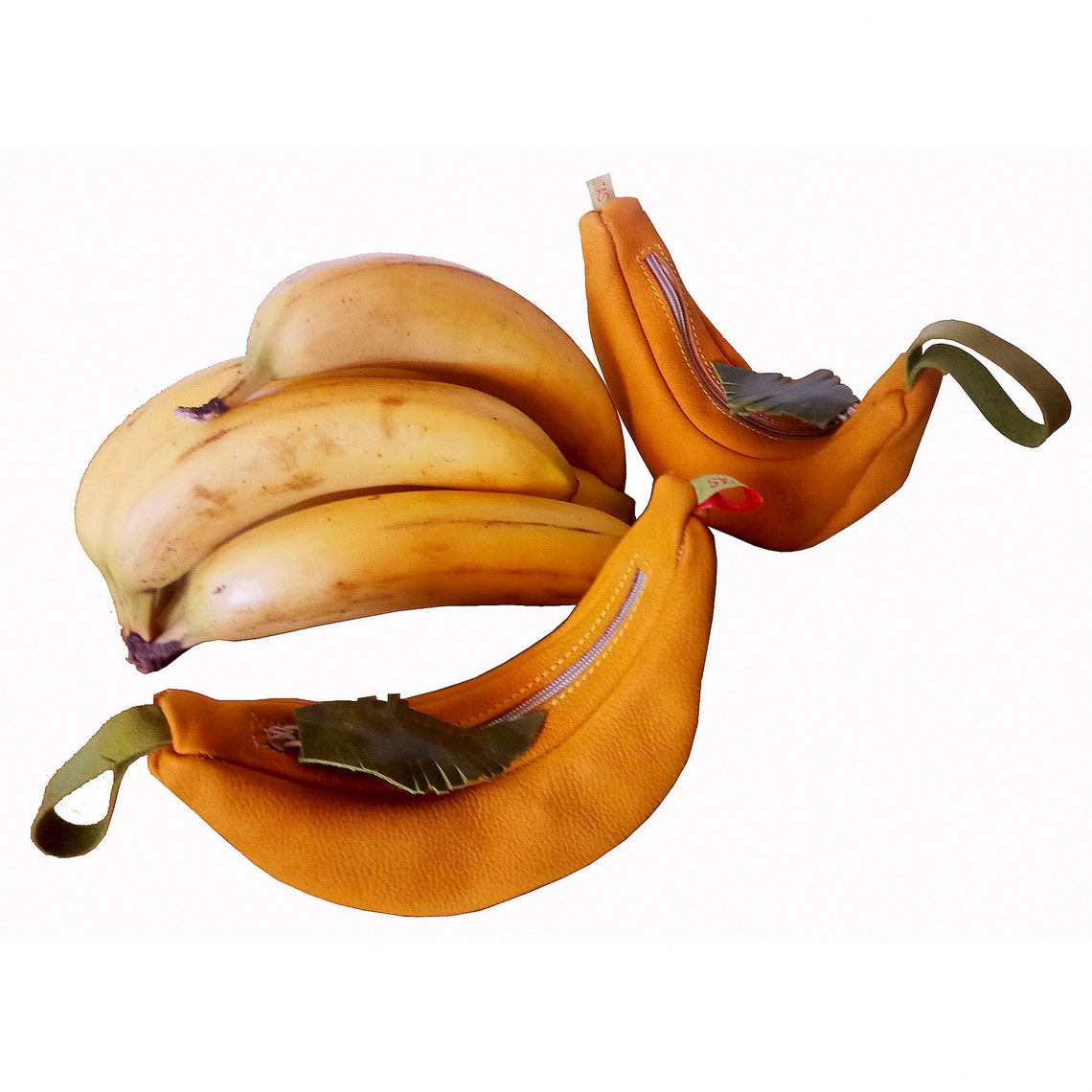 BANANA PURSE LEATHER Craftworkoriginal Unisex Gift Etsy Israel