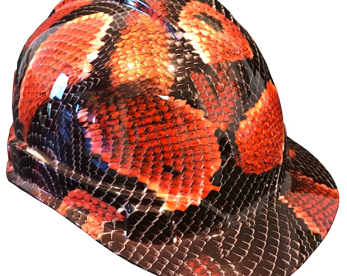 Custom Hydro Dipped Hard Hat Ridgeline Cap Style Boa