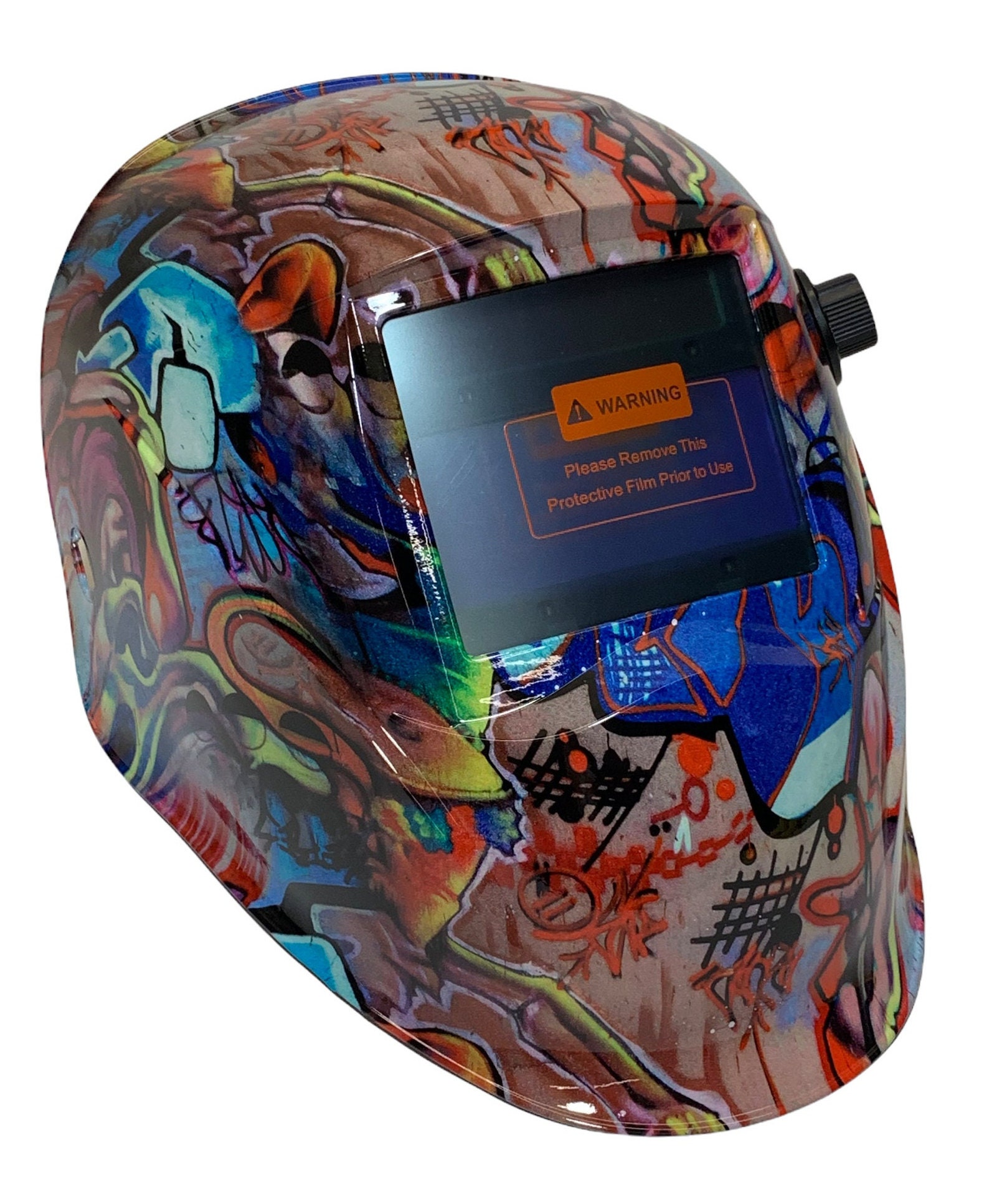 Hydro Dipped Custom Welding Helmet AUTO DARK WHAM10 Series Colored