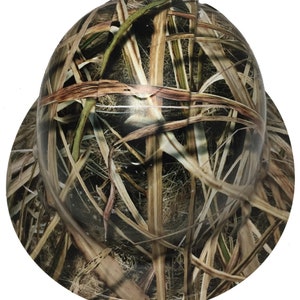 Hydro Dipped Hard Hat Ridgeline Full Brim Custom Blades Camo