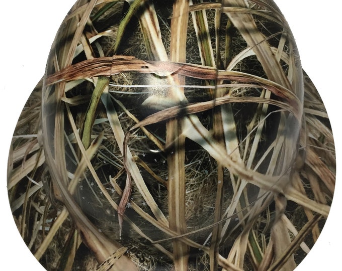Hydro Dipped Hard Hat Ridgeline Full Brim Custom Blades Camo