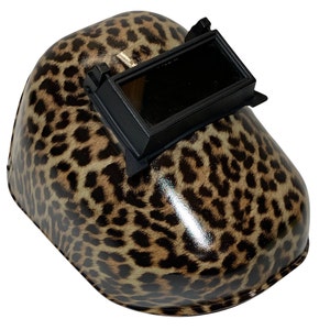 Hydro Dipped Custom Schweißerhelm WGP100 Cheetah Print