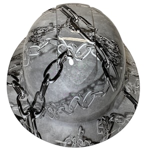 Hydro dip Hard Hat Chaînes blanches Pyramex Ridgeline Protectrice