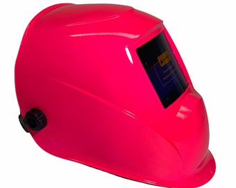 Hydro Dipped Custom Welding Helmet AUTO DARK WHAM10 Series Hot pink