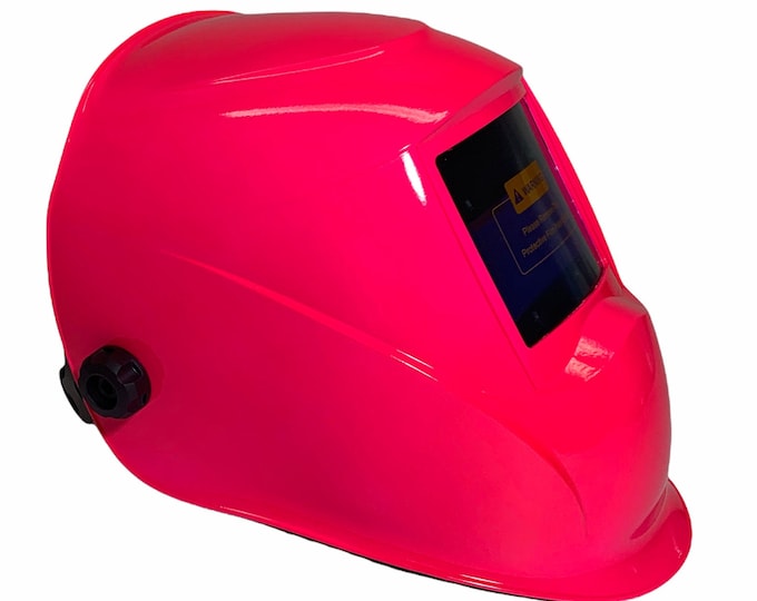 Hydro Dipped Custom Welding Helmet AUTO DARK WHAM10 Series Hot pink