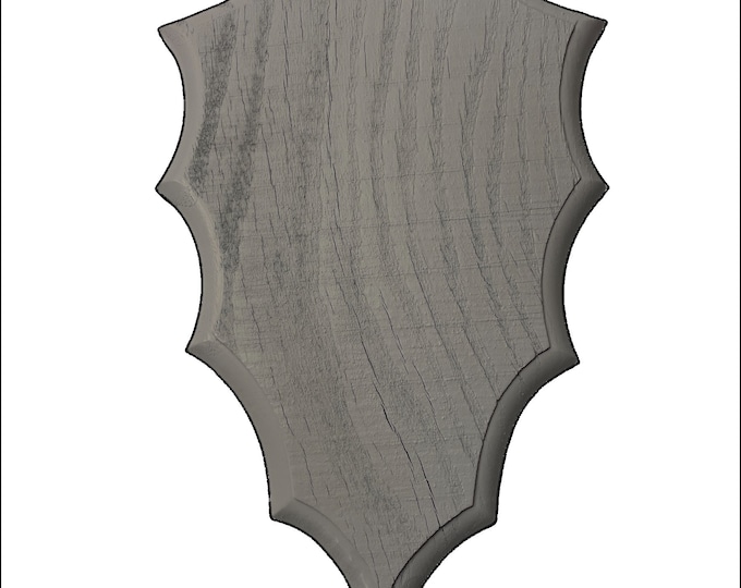 EuroRax barnwood slate distressed plaque