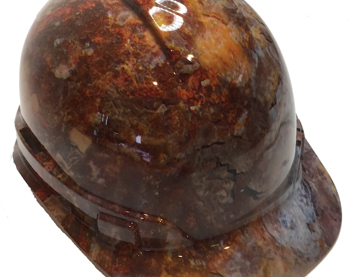 Hard Hat Ridgeline Cap Style Custom Rust Bucket