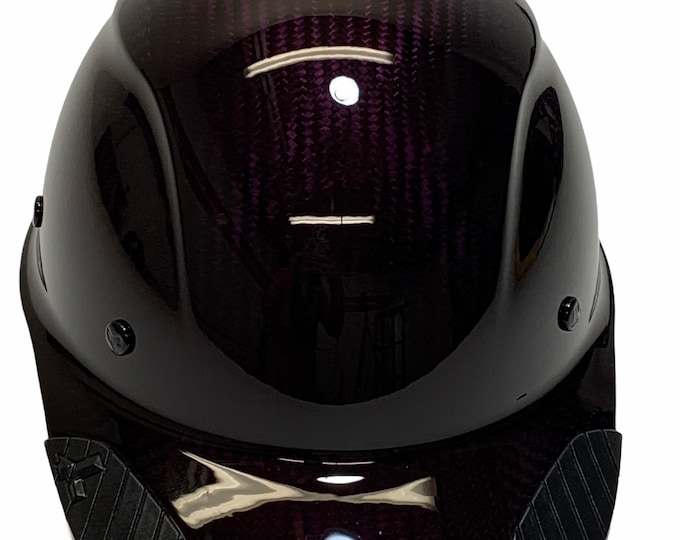 Custom Purple Lift Dax Carbon Fiber HDCC-17KG Cap Style HardHat
