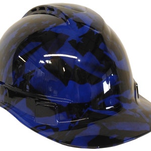Aangepaste harde hoed donkerblauw middernacht Amerikaanse vlag Ridgeline Cap Stijl