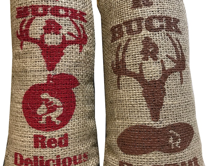 Bag R Buck Peanut Butter and Red Delicious Apple Flavor Combo 8lbs Packer Bags Deer Attractant
