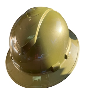 Casco personalizado dorado de ala completa Ridgeline
