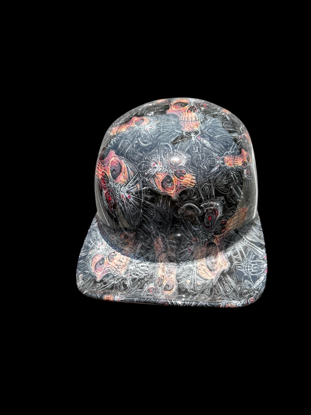 Mike's Pro Lid Dough Boy Robot Skulls Custom Hydro Dipped - Etsy