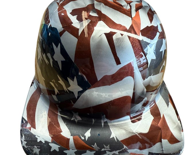Mike's Pro Lid Dough Boy Silver American Flags