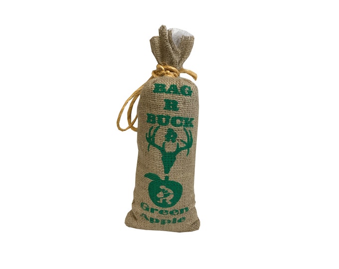 Bag R Buck Green Apple Flavor 4lb Packer Bag Deer Attractant