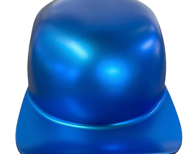 Mike's Pro Lid Dough Boy Custom Satin Electric Blue  novelty helmet