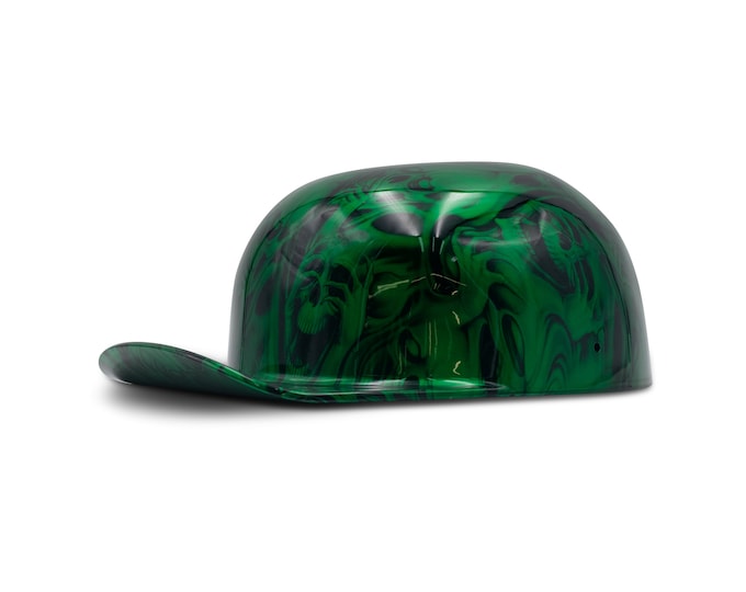 Custom Kandy Green No Evil Skulls Doughboy Mikes Pro Lid novelty helmet