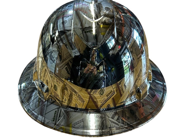 Custom Ridgeline Full Brim Hard Hat Chrome 100 Stacks