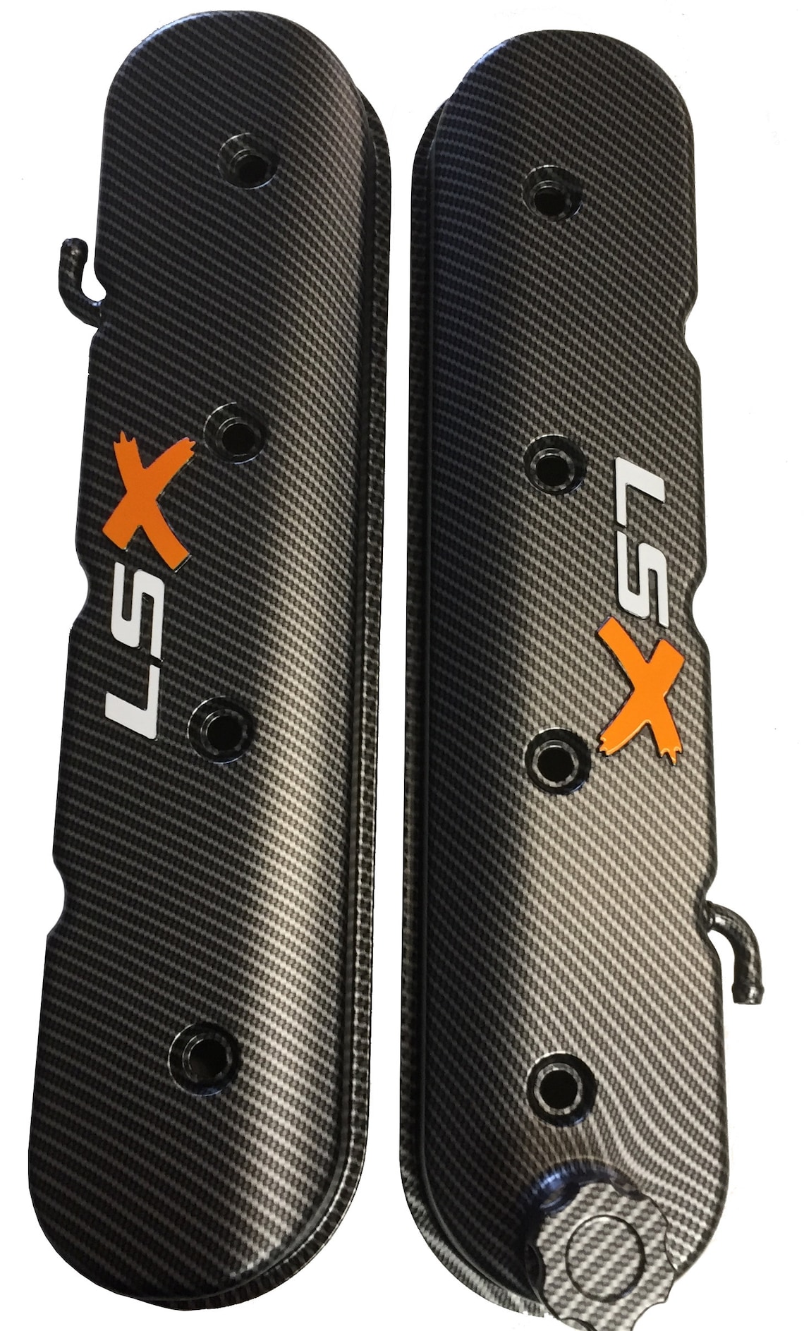 Custom Hydro Dipped LS Valve Covers 241405 Satin Carbon Fiber Etsy
