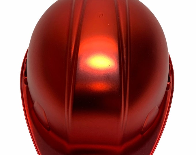 Hard Hat SL Series Chrome Cap Style Custom Hydro Dipped Barcelona Red