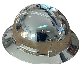 Benutzerdefinierte Ridgeline Hard Hat Chrom
