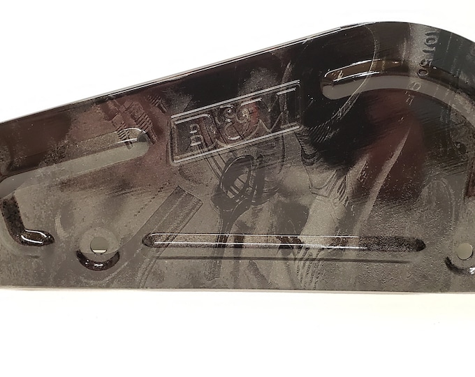 Custom B&M Shifter Cover Hydro dipped Turbos and Pistons