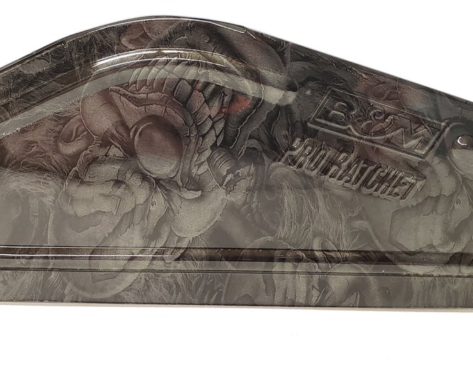 Custom B&M Shifter Cover Boss Clowns Hydro dipped