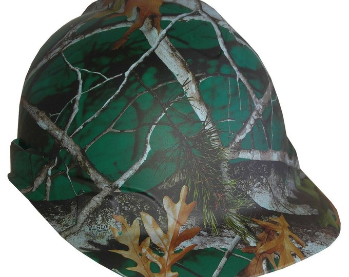 Hard Hat Ridgeline Cap Style Custom Green Vista Camo