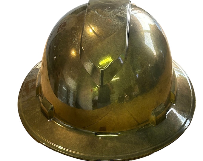 Custom Ridgeline Full Brim Hard Hat Donavon Special Chrome Weathered