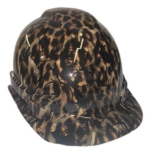 Elmetto protettivo Ridgeline Cap Style Stampa personalizzata di ghepardo Graffiti