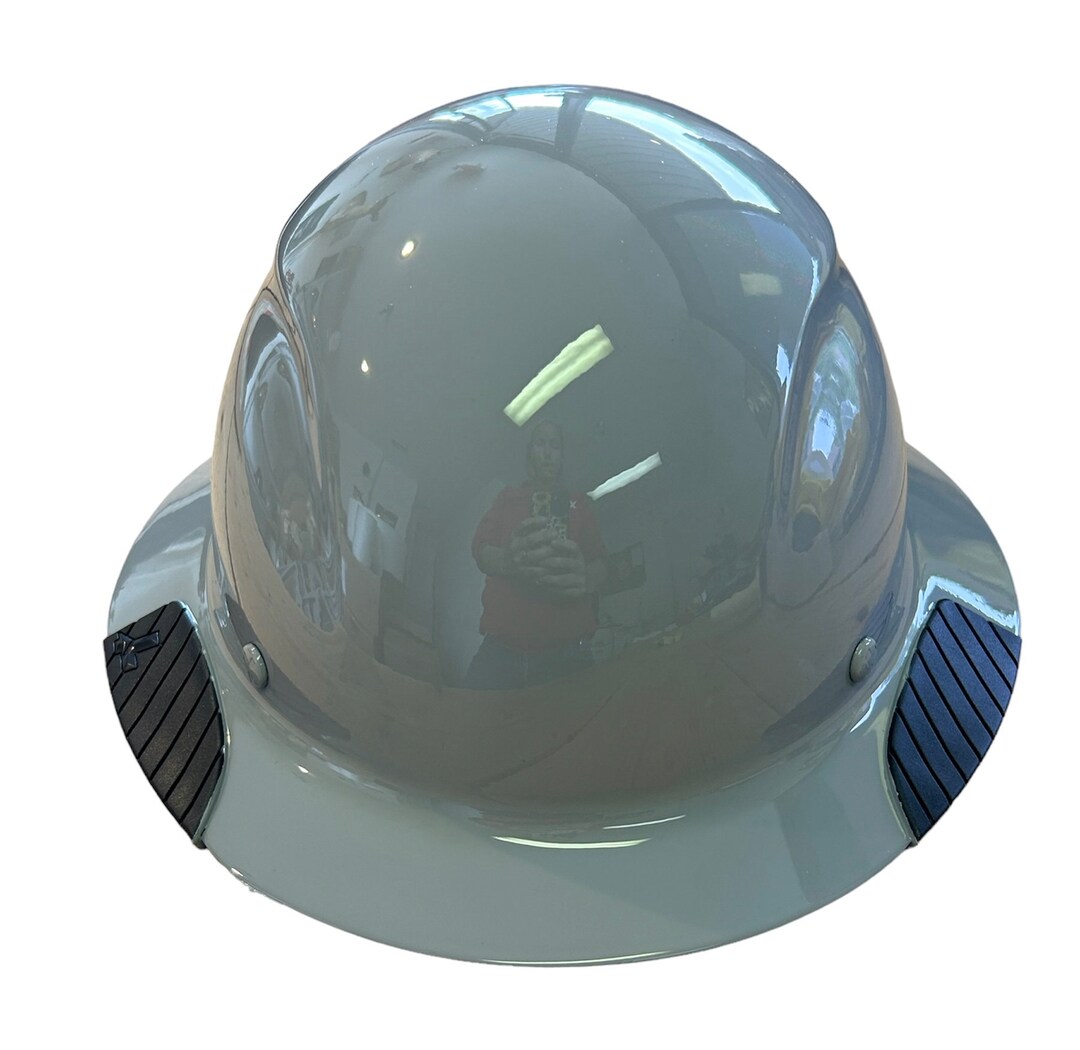 Custom Gray Lift DAX Carbon Fiber HDC15KG Full Brim Hardhat Etsy