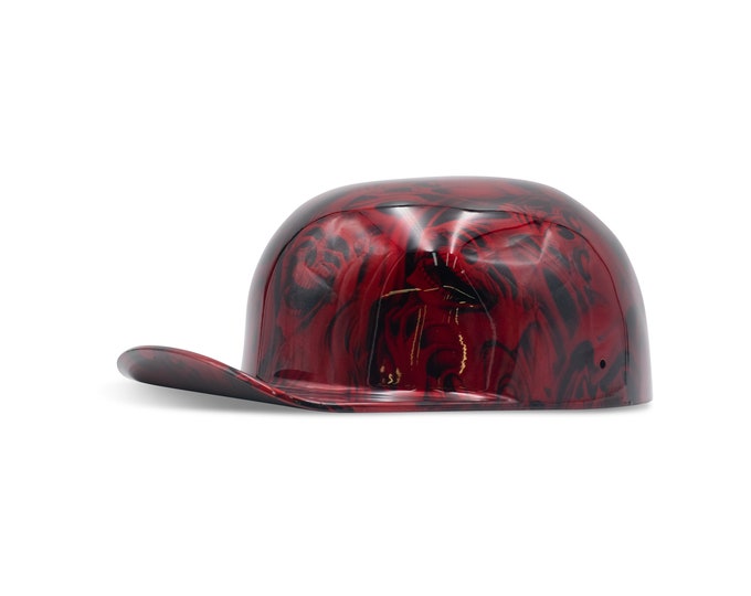 Custom Kandy Red No Evil Skulls  Doughboy Mikes Pro Lid novelty helmet