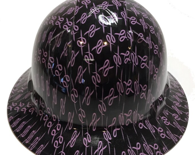 Hard Hat Ridgeline Full Brim Custom Pink Ribbin