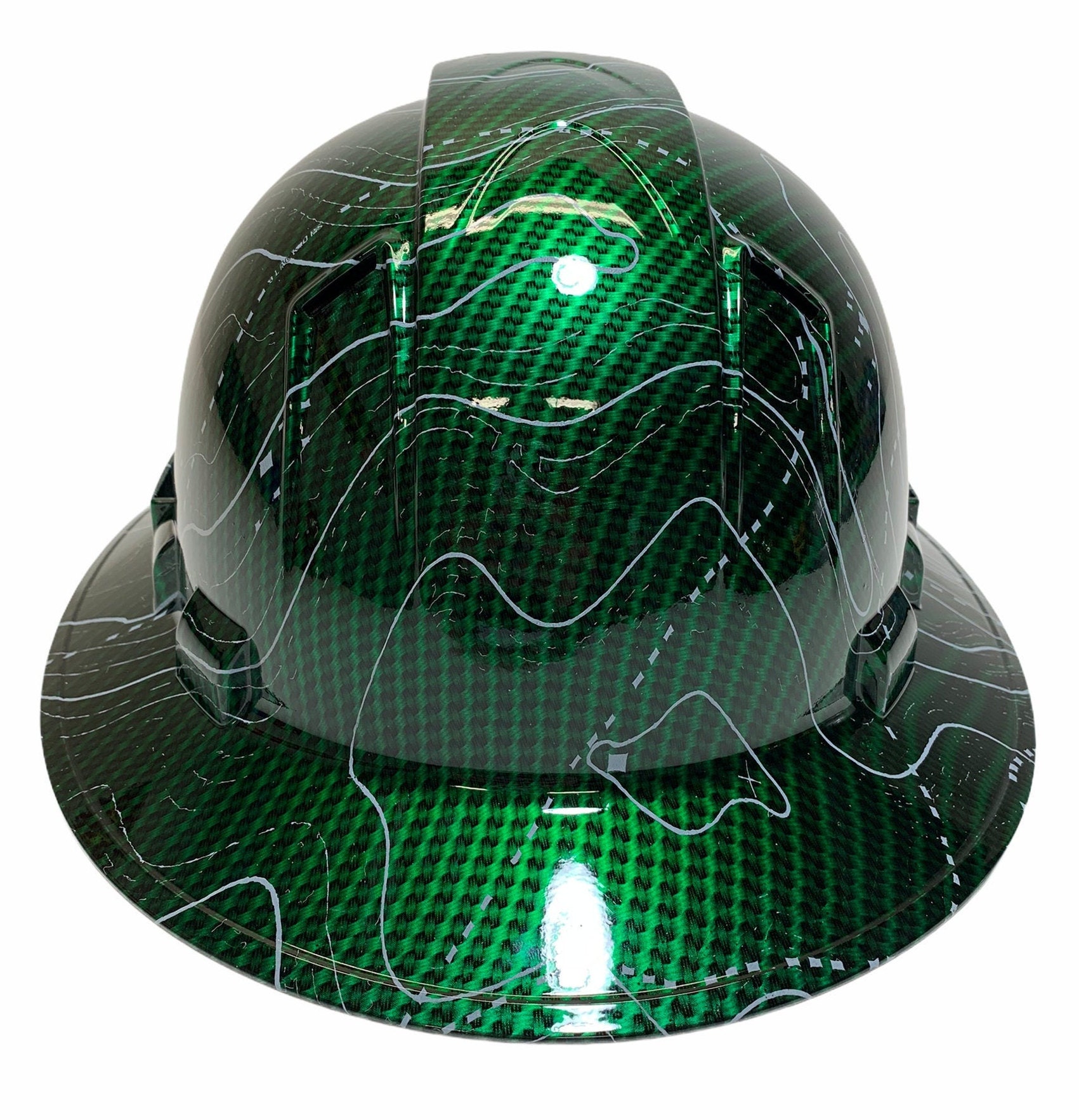 CSA Certified DAX Full Brim Hard Hat - White | LIFT Safety