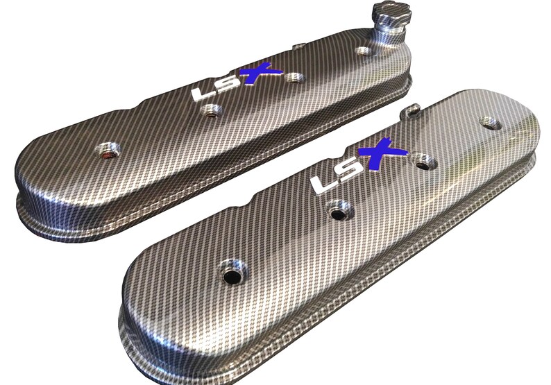 Custom Hydro Dipped LS Valve Covers 241405 Carbon Fiber With Etsy