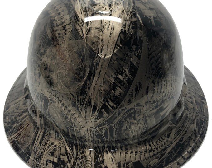 Custom Hydro Dipped Champagne Bio Mechanical Ridgeline Full Brim