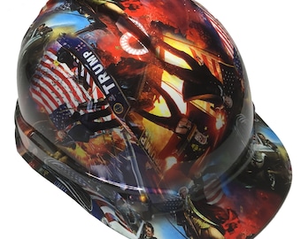 Hard Hat Ridgeline Cap Style Custom Trump Hydro Dipped