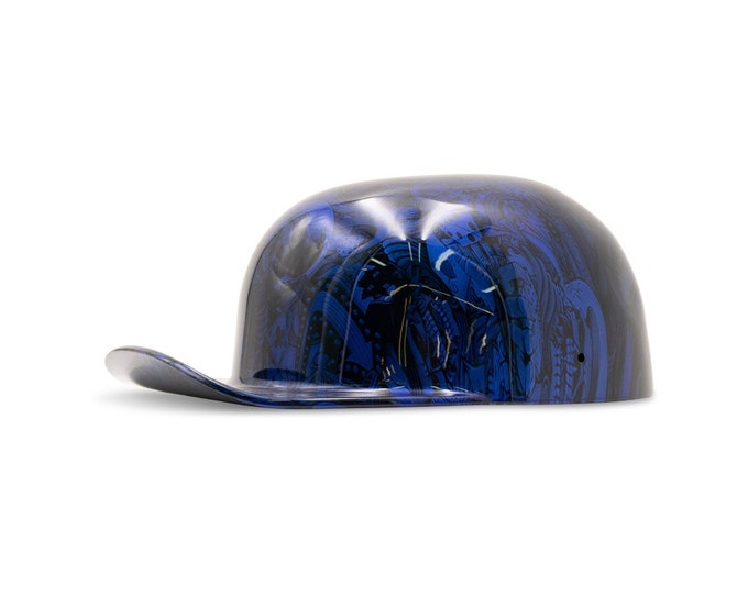 Custom Kandy Blue Gambler Doughboy Mikes Pro Lid novelty helmet