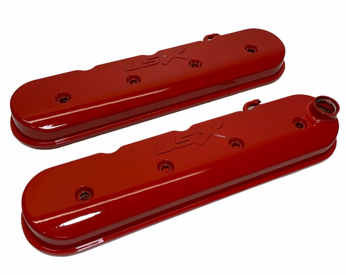 Custom LSX Valve Covers 241-407 Red
