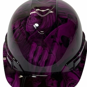 CATPR SCARF FIBERPILE® HH×DCDT Lift Safety Dax Blue Carbon Fiber Full Brim Hard Hat HDC-21BL
