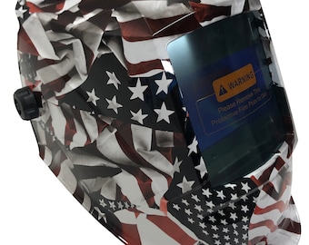 Custom Hydro Dipped Welding Mask WHAM30  Series American Flag