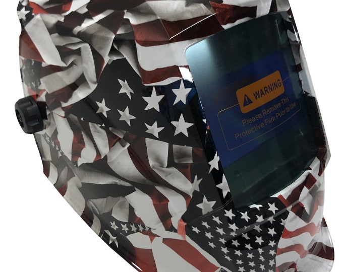 Custom Hydro Dipped Welding Mask WHAM30  Series American Flag