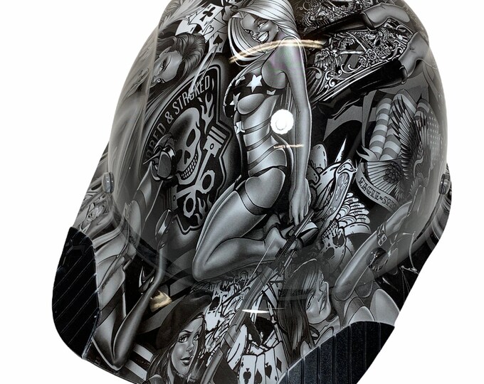 Hydro Dip Naughty Boy Lift DAX Fiber HDFC-17WG Cap Style HardHat