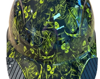 Custom Hydro Dipped Black and Green Reaper Lift DAX Fifty 50