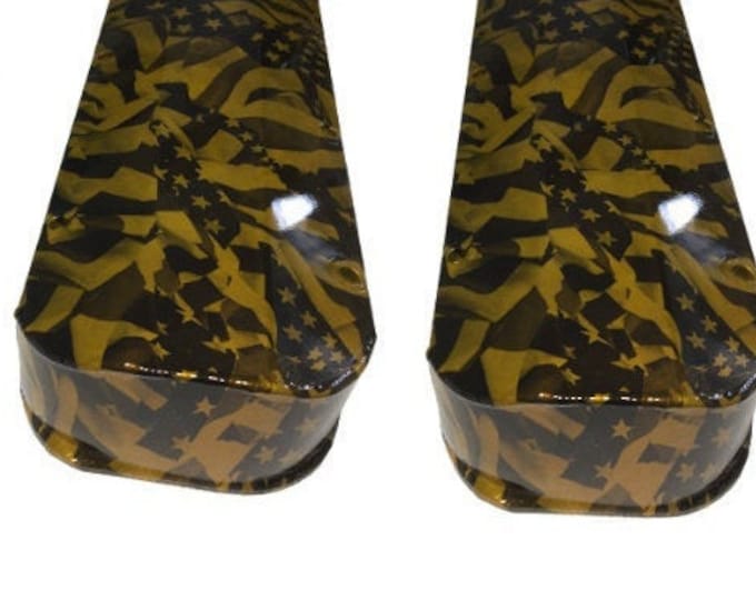 Chevy Big Block  QFT Aluminum Valve Covers 128-22BQFT  HOK Gold Midnight American Flags