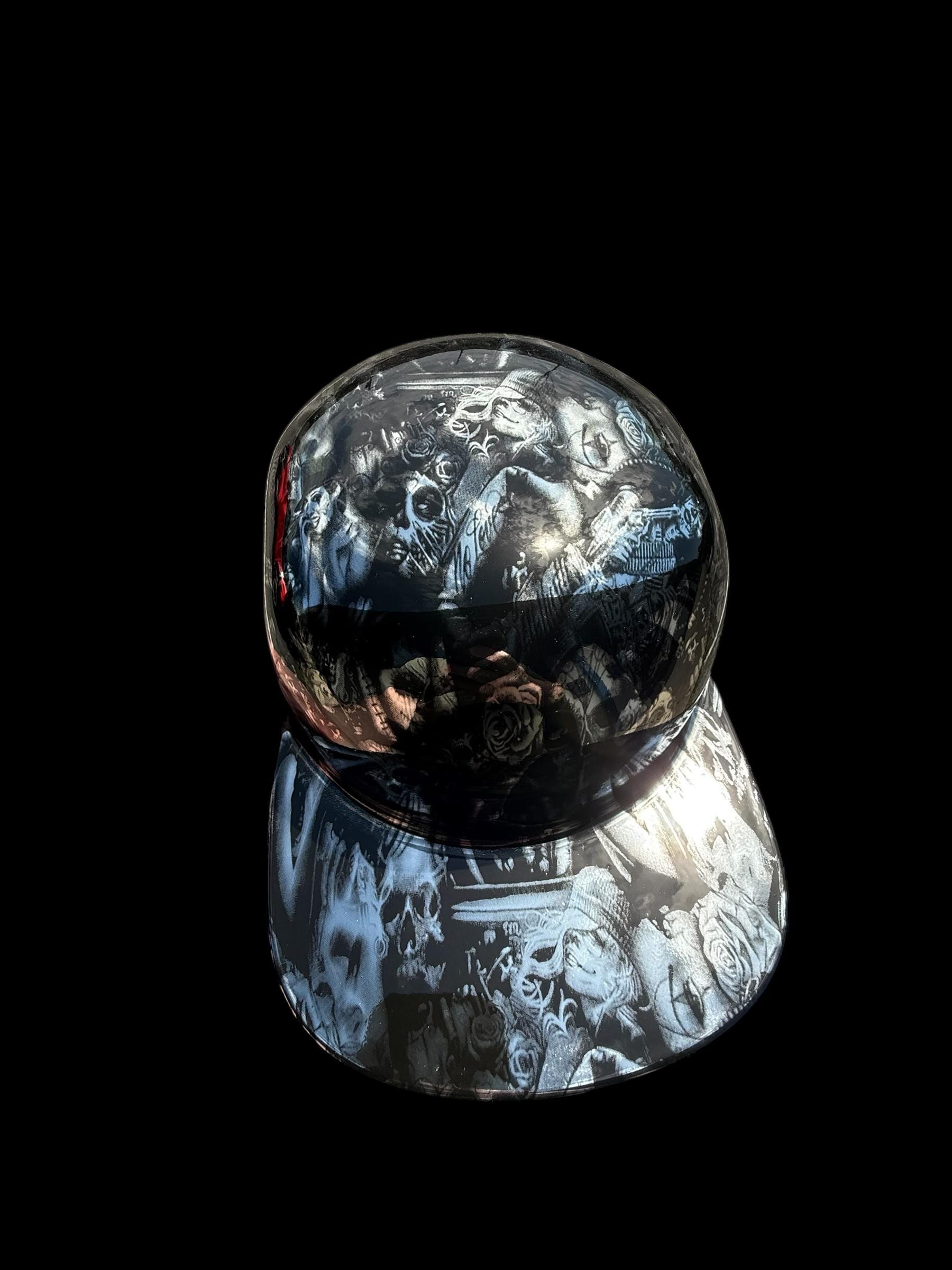 Mike's Pro Lid Flat Boy Chrome Custom Hydro Dipped Chicana - Etsy