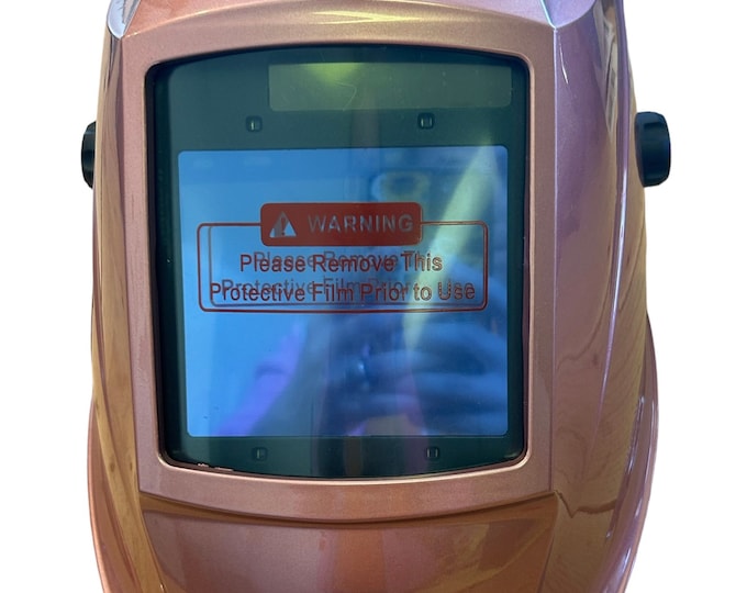 Custom Hydro Dipped Welding Helmet AUTO DARK WHAM30 Series Pearl Pink